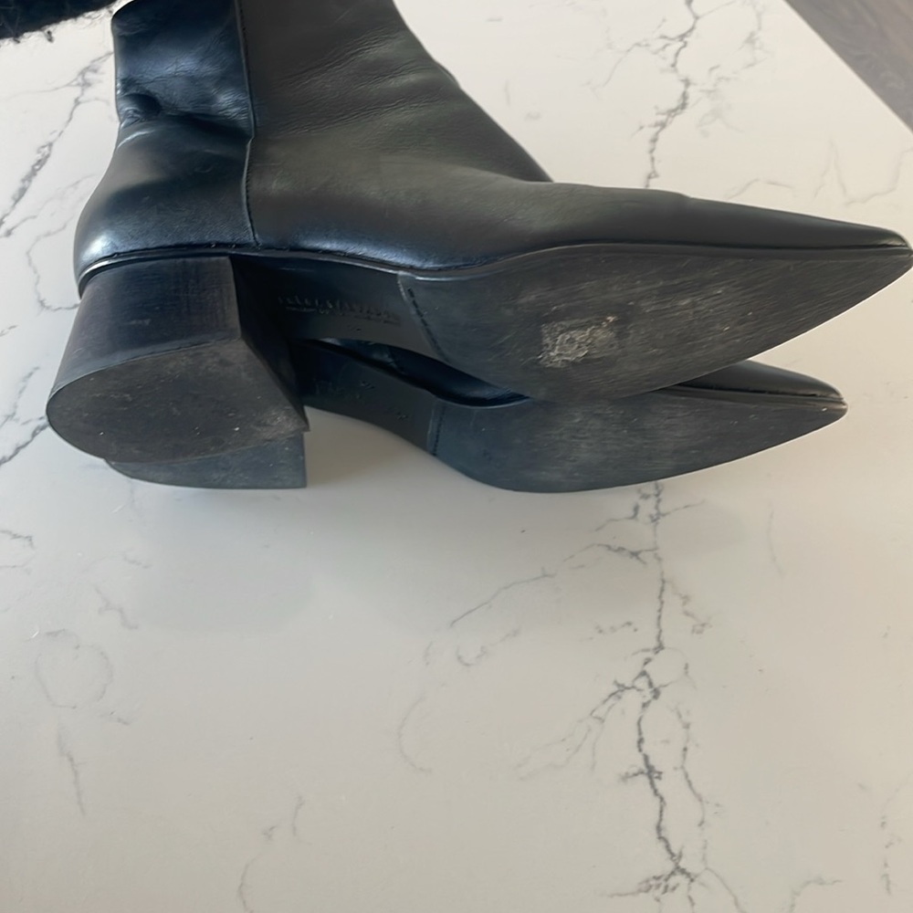 Freda Salvador Black Ankle Boots - Picture 5 of 8